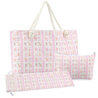 Pink tiles