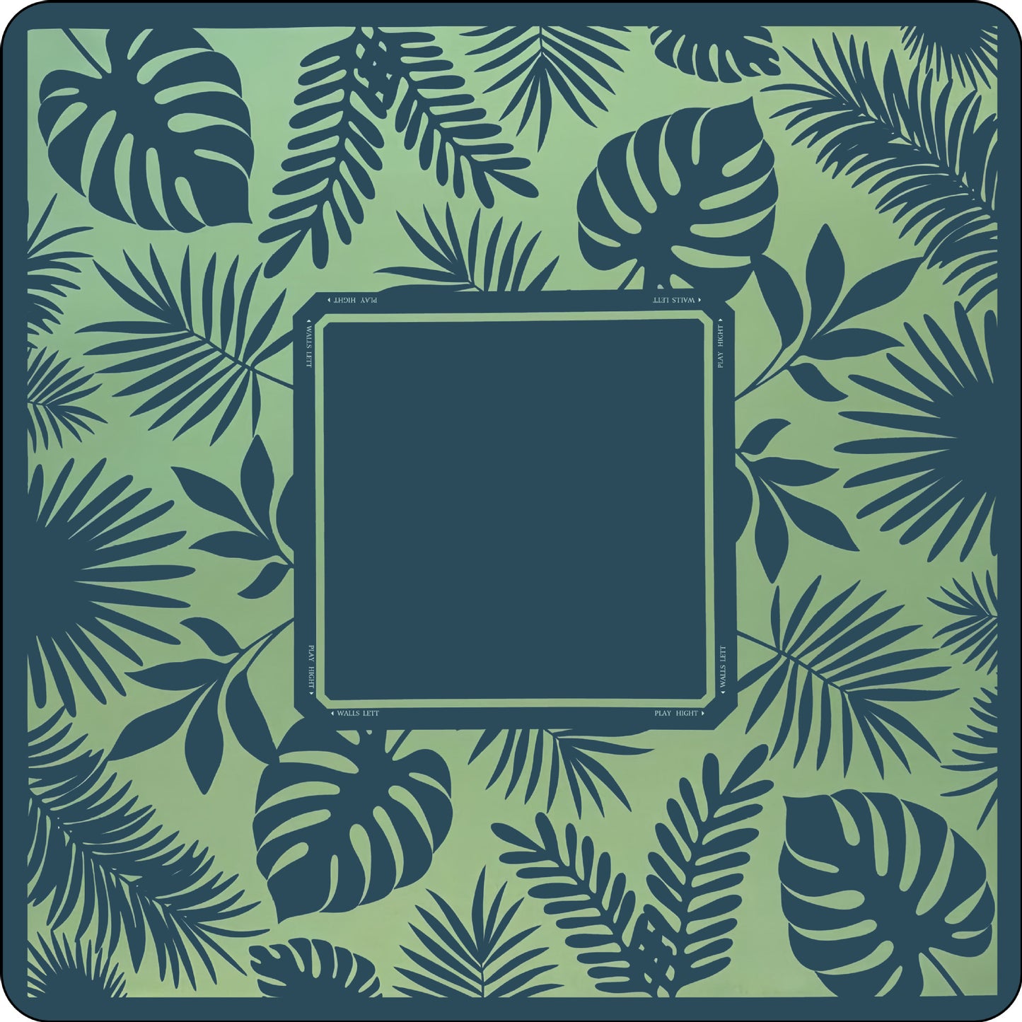 Premium Tennis Club Mahjong Mat – Non-Slip Noise-Reducing Table Cover (33" x 33")